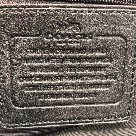 Coach Black Monogram Canvas Small Kelsey Satchel - Picture 5 of 6